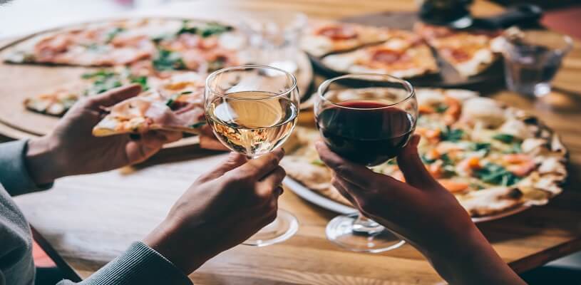 wine and pizza pairing