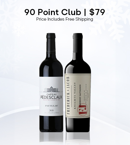 Holiday Wine Gifts 90 Point Club from Cellars Wine Club